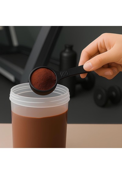 6'lı Siyah Ölçü Kaşığı Seti 2 X 3 Lü Takım 30 Ml Plastik Gıda Ölçüm Kaşığı Kahve, Mama, Baharat Ve Toz Karışımlar İçin Gıda Temasına Uygun Pratik Plastik Kaşık