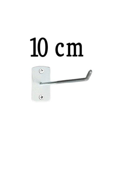 60 Adet 10 Cm Duvara Ve Suntaya Monte Kanca, Monteli Kanca Askı