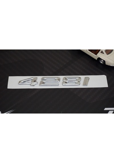 Dk Tuning Bmw 428i Bagaj Krom Metal Yazı Logo Arma