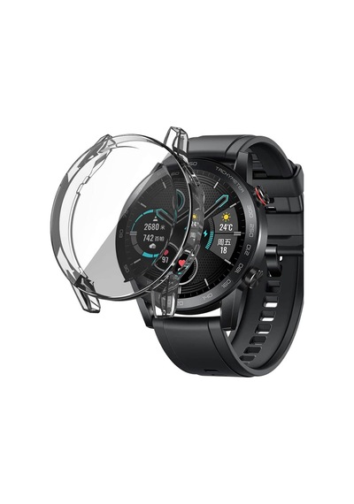 Microsonic Huawei Honor Magic Watch 2 46mm Kılıf 360 Full Round Soft Silicone