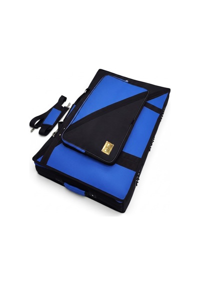 Xdj-rx3 Için Uyumlu Soft Case Taşıma Çantası Crossline Mavi