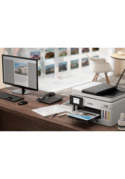 Canon Maxıfy Gx6140, Renkli, Mürekkep Mega Tanklı, Yazıcı, Tarayıcı, Wifi, Lan, Duplex,  Mür