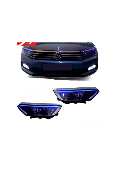 Volksvagen Passat B8 2014-2019 B8.5 Dizayn Ledli Ön Far
