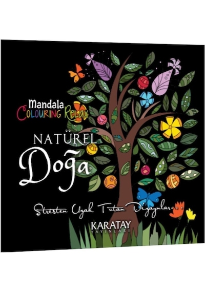 Mandala Boyama Natürel Doğa