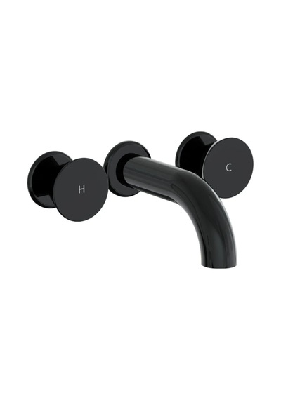 VitrA Liquid A4269039 Ankastre Kısalavabo Bataryası Parlak Siyah