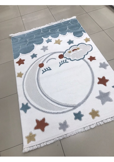 Bünyan Halı Twist 276 Serisi Oturma Salon Yatak Çocuk Odası Halısı 120x180 Çok Renkli