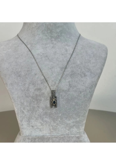 Safir Elmas Kolye 344