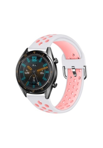 Huawei Watch Gt 3 46mm Krd-10 Silikon Kordon - Bej