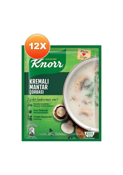 Knorr Kremalı Çorbası 63 Gr 12 Adet