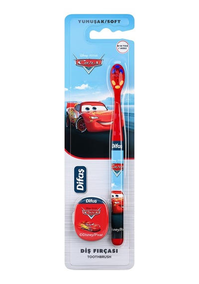 Difaş Cars Diş Fırçası 8-14 Yaş - 8 Adet Tarı