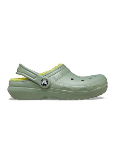 Crocs Classic Lined Clog Kids Çocuk Yeşil Terlik 207010-308-10568 Yeşil