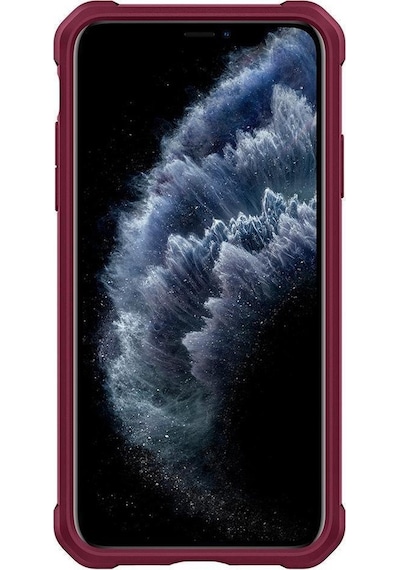 Spigen Apple Uyumlu iPhone 11 Pro İle Kılıf Gauntlet Iron Red