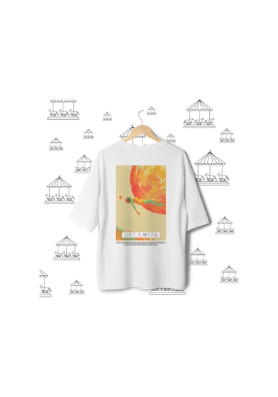 Dreamers Serisi No:3 T-shirt - Gri