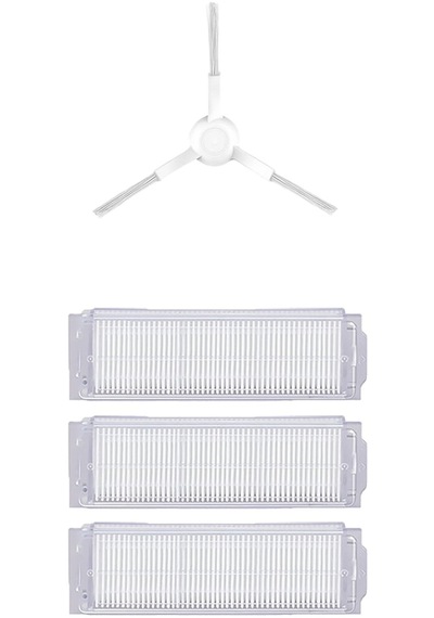 Xiaomi Vacuum Mop 2s Xmstjqr2s Robot Süpürge Uyumlu 4'lü Yedek Parça Seti-5356