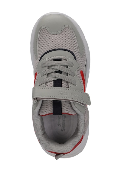 Slazenger PESO I Çocuk Cırt Cırtlı Gri Sneaker