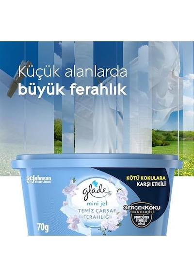 Mini Jel Temiz Çarşaf Ferahlığı, 70 Gr