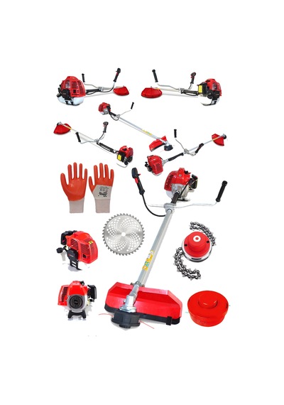 Steiner R-9100 Yan Tipi Benzinli Motorlu TırpanıMakinesi + Canavar Başlık