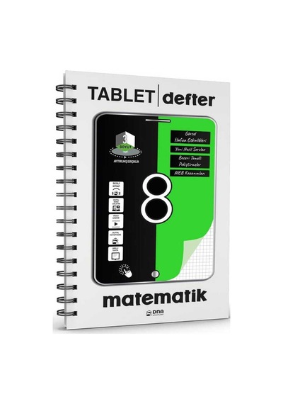 Dna Yayınları 8. Sınıf Lgs Matematik Tablet Defter