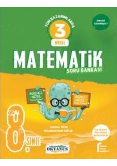 8. Sınıf 3 Nesil Matematik Soru Bankası
