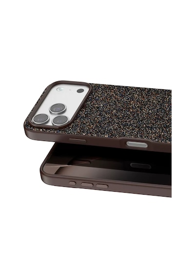 Onegif Apple İphone 17 Pro Max Bright Simli Kapak - Gold Altın
