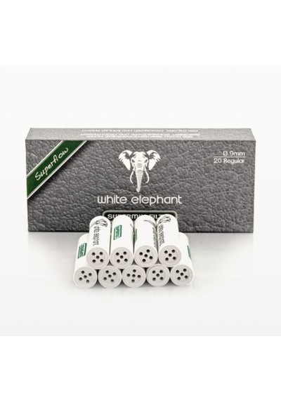 Ehediye White Elephant 20 Li 9 Mm.Lületaşı Pipo Filtre Filitresi Kb65-20
