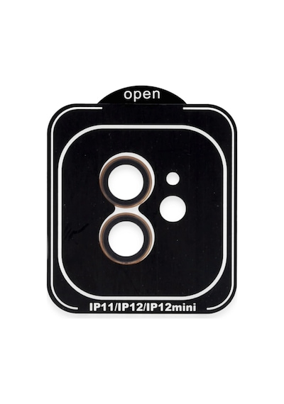 Joko - 343 - Apple iPhone Uyumlu 11 Pvd Metal Kamera Lens - Glblseme - - Turuncu