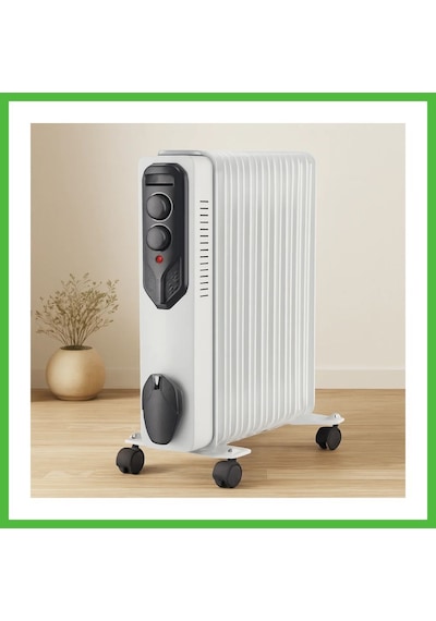 Vaveni 11 Dilimli Yağlı Radyatör Isıtıcı 2500w Ayarlı Termostat Arz