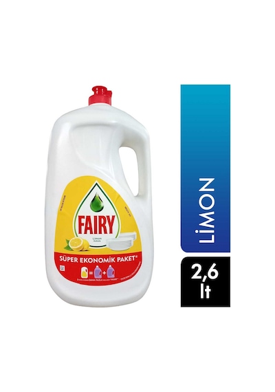Fairy Bulaşık Deterjanı 2600 Ml Limo