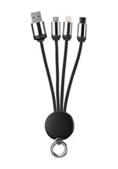S-link Sl-cp110 20cm 2a Microusb+lightning+typec 3 İn 1 Led Logolu Şarj Kablosu Kdo