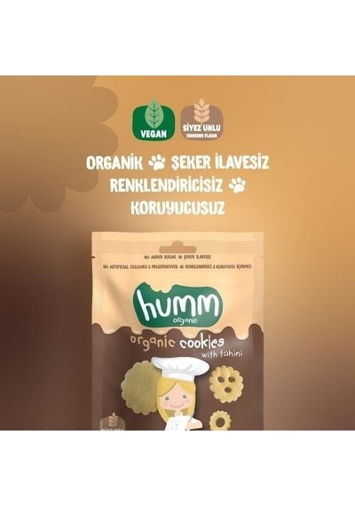 Humm Organik Tahinli Ve Pekmezli Vegan 55gr