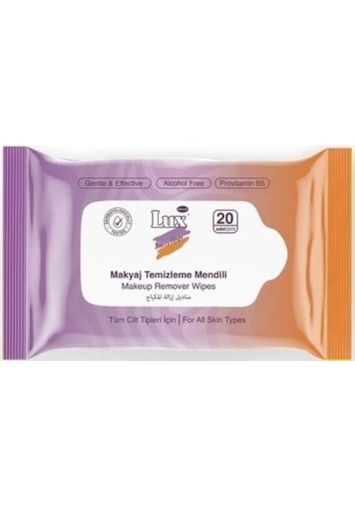 Lux Makyaj Temizleme Mendili Havlu 60 Yaprak