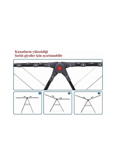 Harbinger Mm051 İnova Black Çamaşır Kurutma Askısı Siyah