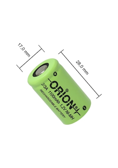 Orion 1100 mAh 1.2 V 2/3A Ni-MH Industrial Şarj Edilebilir Pil