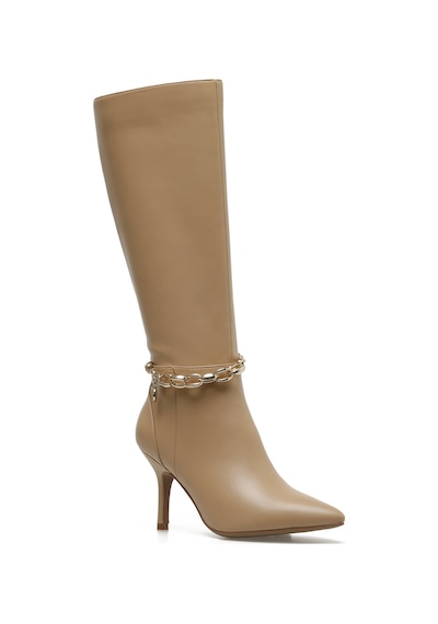 Nine West Denay 2pr Nude Kadın Topuklu Bot 000000000101189127 Bej