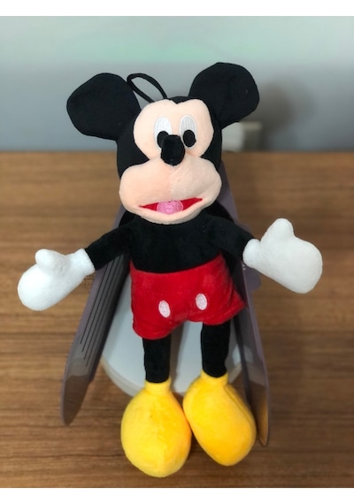 Yüksek Kalite Minnie Mouse Peluş Oyuncak Hediyelik Uyku Arkadaşı 30 Cm Miki Mini Fare Peluş Kırmızı