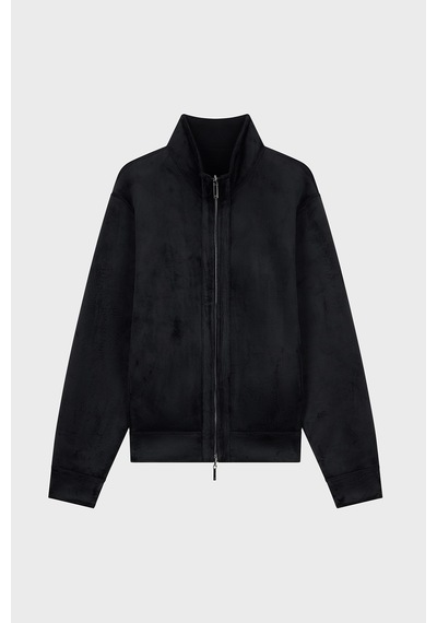 Emporio Armani Dik Yaka Fermuarlı Sweat Erkek Sweat Em006877 Af17547 Uc001 Siyah