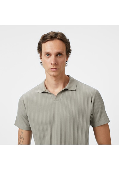 Nautica Erkek Yeşil Classic Fit Polo Yaka T-shirt 026 K55560t Yeşil