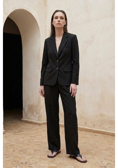 Hiccup My Fashıon Kadın Blazer Ceket Siyah