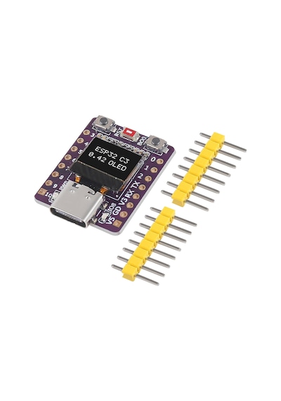Esp32-c3 0.42 İnç Oled Wifi Bluetooth 5 Usb Type-c Geliştirme Kartı