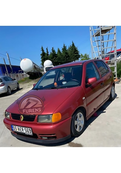 Volkswagen Polo Mk3 1994-2003 6n Uyumlu H Lip Esnek Ön Lip 2 Parça Karlık Ön Ek Tampon Altı Dill