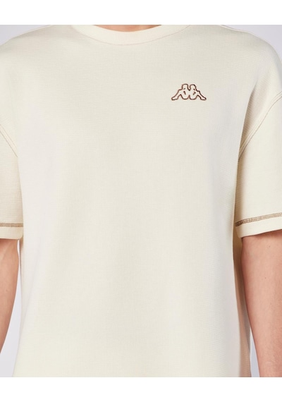 Kappa Logo Pronton Erkek Beyaz Regular Tişört