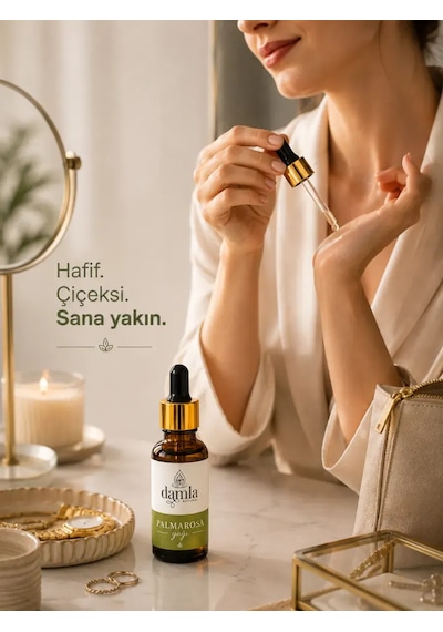 Biodamla Natural Palmarosa Yağı 10 Ml
