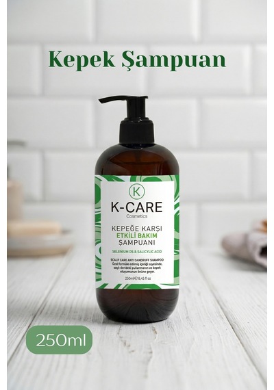 K K-care Cosmetics Kepek Şampuan 250 ML