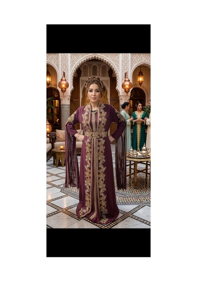 Moda Yöresel Kadın Kemerli Düğün Kaftan Abiye 2li Takım Kırmızı Kırmızı