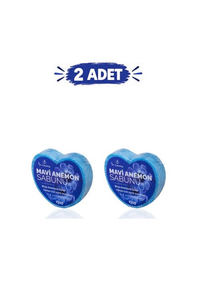 Dr.cleanıng - 95 - - Mavı Anemon Sünger Sabun 135 Gr - 2 Adetlık - Csmo-tex - Set Ürün Diğer