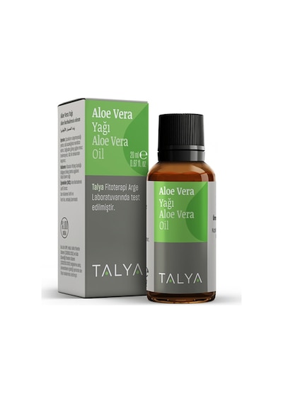 Talya Soğuk Sıkım %100 Saf ve Doğal Nemlendirici Aloe Vera Yağı 20 ML