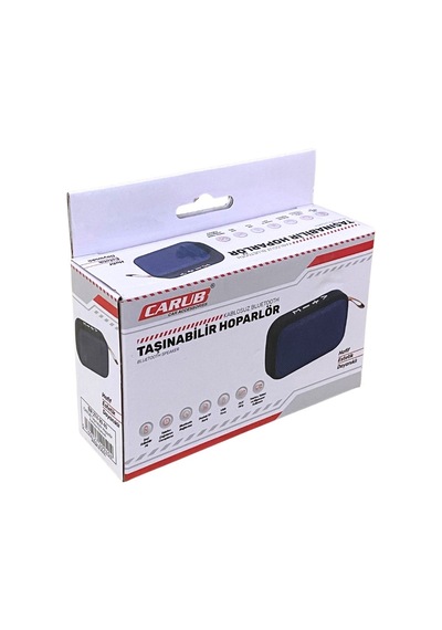 Carub Taşınabilir Kablosuz Bluetooth Hoparlör