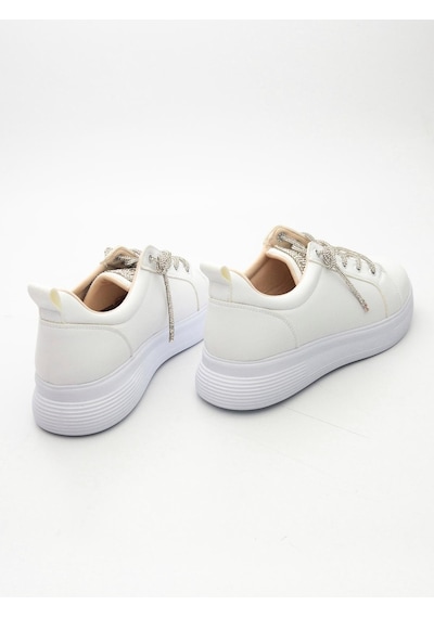 Divamod 1308 Kadın Taşlı Sneaker Ayakkabı 001