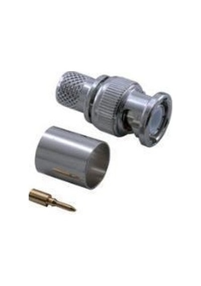 Rf Konnektör - Rg-213 - Bnc - Erkek - Sıkmalı