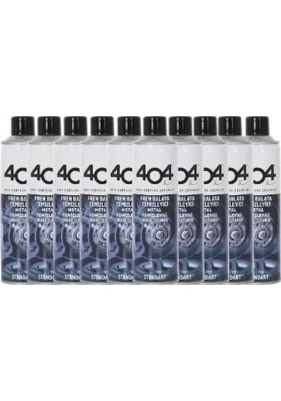404fren Balata Temizleme Spreyi 10 Adet 500 Ml